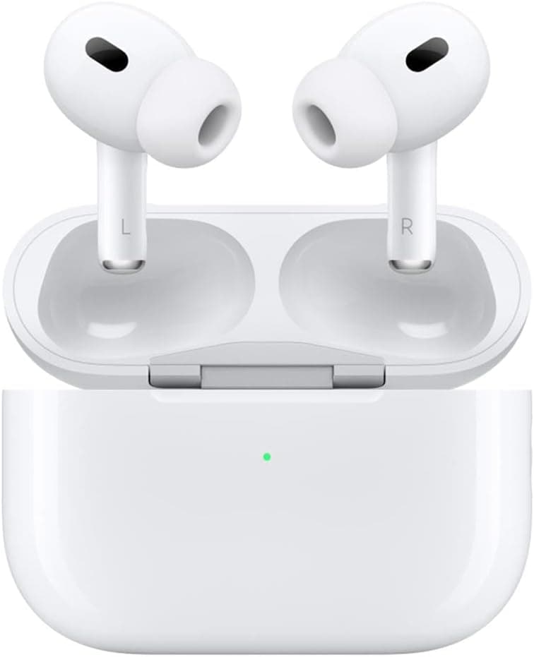 Apple AirPods Pro 2 Wireless Earbuds, Active Noise Cancellation, Hearing Aid Feature, Bluetooth Headphones, Transparency, Personalized Spatial Audio, High-Fidelity Sound, H2 Chip, USB-C Charging thumbnail 4