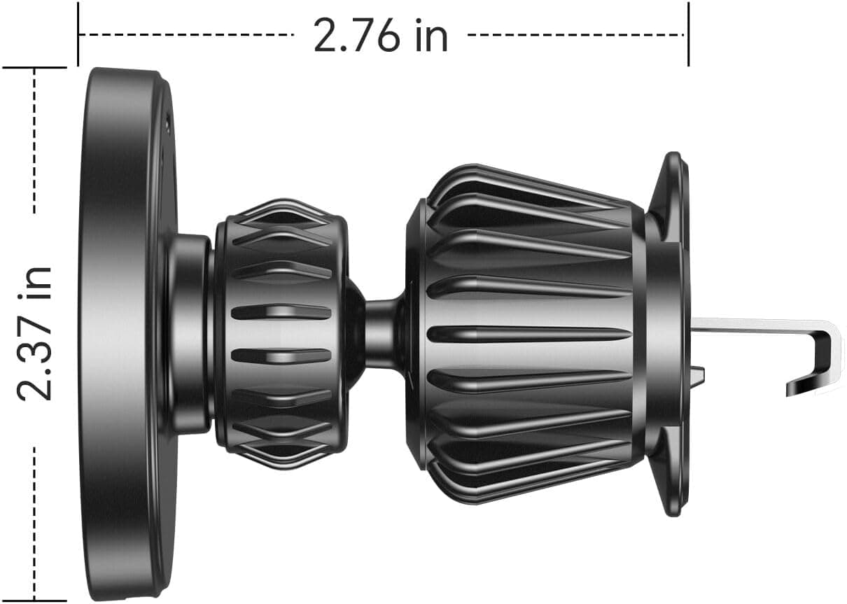 Kaistyle for MagSafe Car Mount Charger【Stronger Magnets】iPhone Magnetic Wireless Car Charger【Dashboard+Vent】 for Magsafe Charger Cell Phone Car Mount for iPhone 17 Pro Max 16 15 14 13 12 MagSafe Cases thumbnail 9