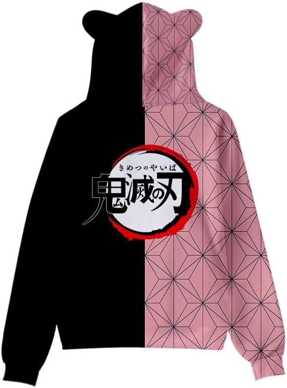 YUESUO Anime Lemon Slayer Hoodies, Unisex 3D Printed Cosplay Cute Sweatshirt for Men Women thumbnail 2