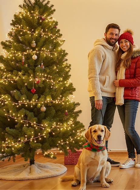 Brightown Fairy Lights Battery Operated, 10Ft 120 LED Firecracker String Lights, Waterproof Silver Wire Starry Firefly Light for DIY Wreath Weeding Indoor Outdoor Christmas Decorations thumbnail 7