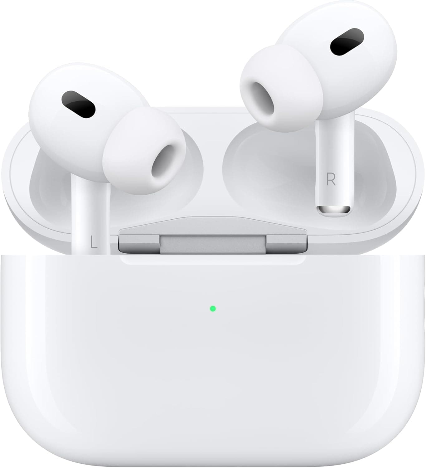 Apple AirPods Pro 2 Wireless Earbuds, Active Noise Cancellation, Hearing Aid Feature, Bluetooth Headphones, Transparency, Personalized Spatial Audio, High-Fidelity Sound, H2 Chip, USB-C Charging thumbnail 2