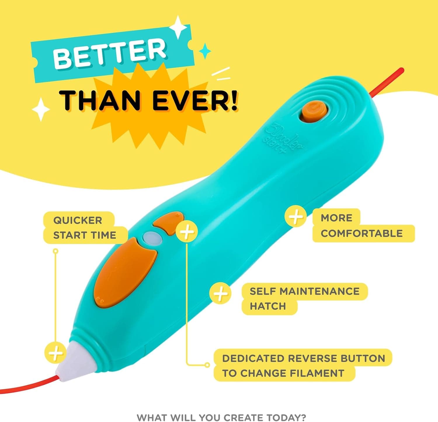 3Doodler Start+ Essentials 3D Pen Set for Kids, Easy to Use, Learn from Home Art Activity Set, Educational STEM Toy for Boys & Girls Ages 6+ thumbnail 4