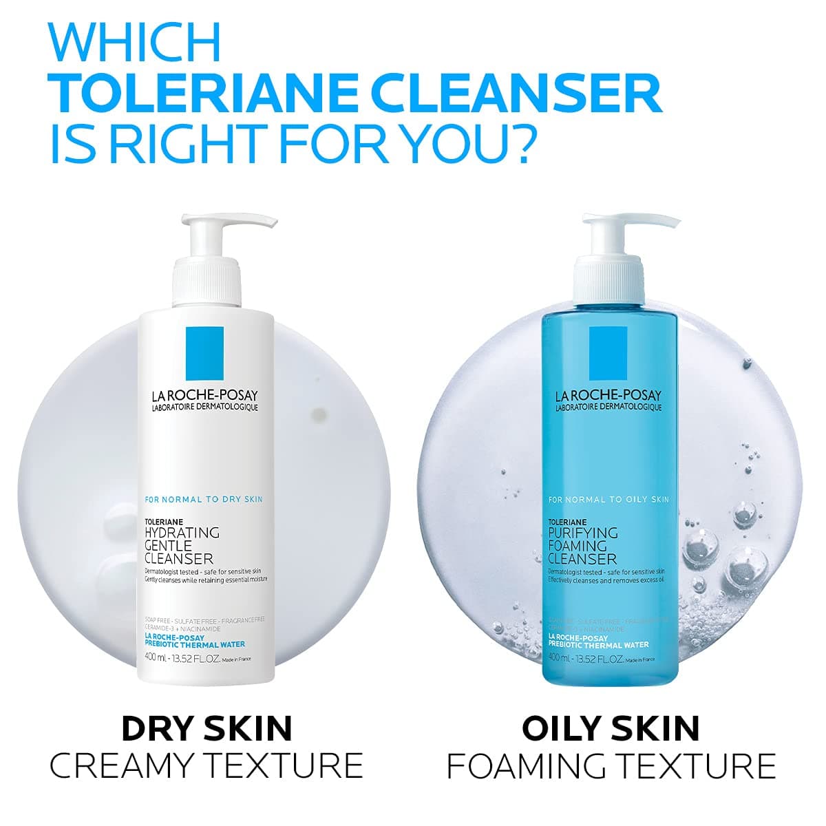 La Roche-Posay Toleriane Purifying Foaming Facial Cleanser, Oil Free Face Wash for Women & Men with Niacinamide + Ceramides, Pore Cleanser Safe For Sensitive Skin, Won’t Dry Out Skin, Soap Free thumbnail 7