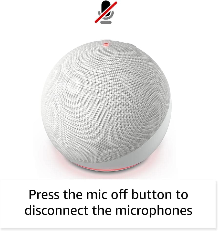 Amazon Echo Dot, Vibrant sounding Alexa speaker, Great for bedrooms, dining rooms and offices, Charcoal thumbnail 7