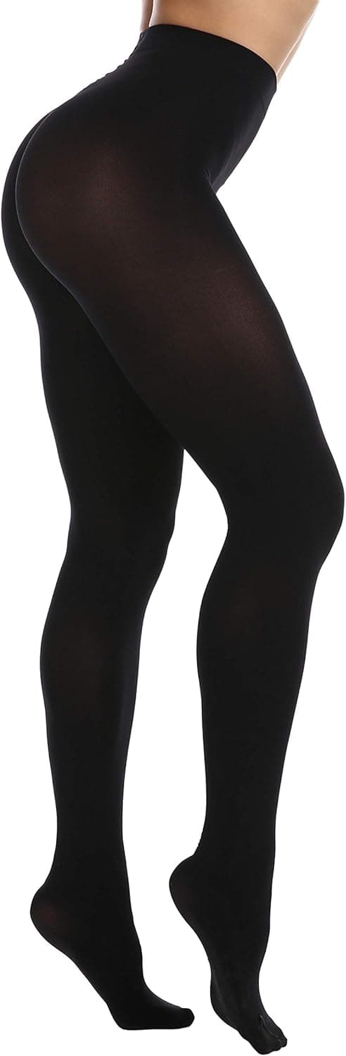 EVERSWE Women's 80 Den Soft Opaque Tights, Women's Tights thumbnail 2