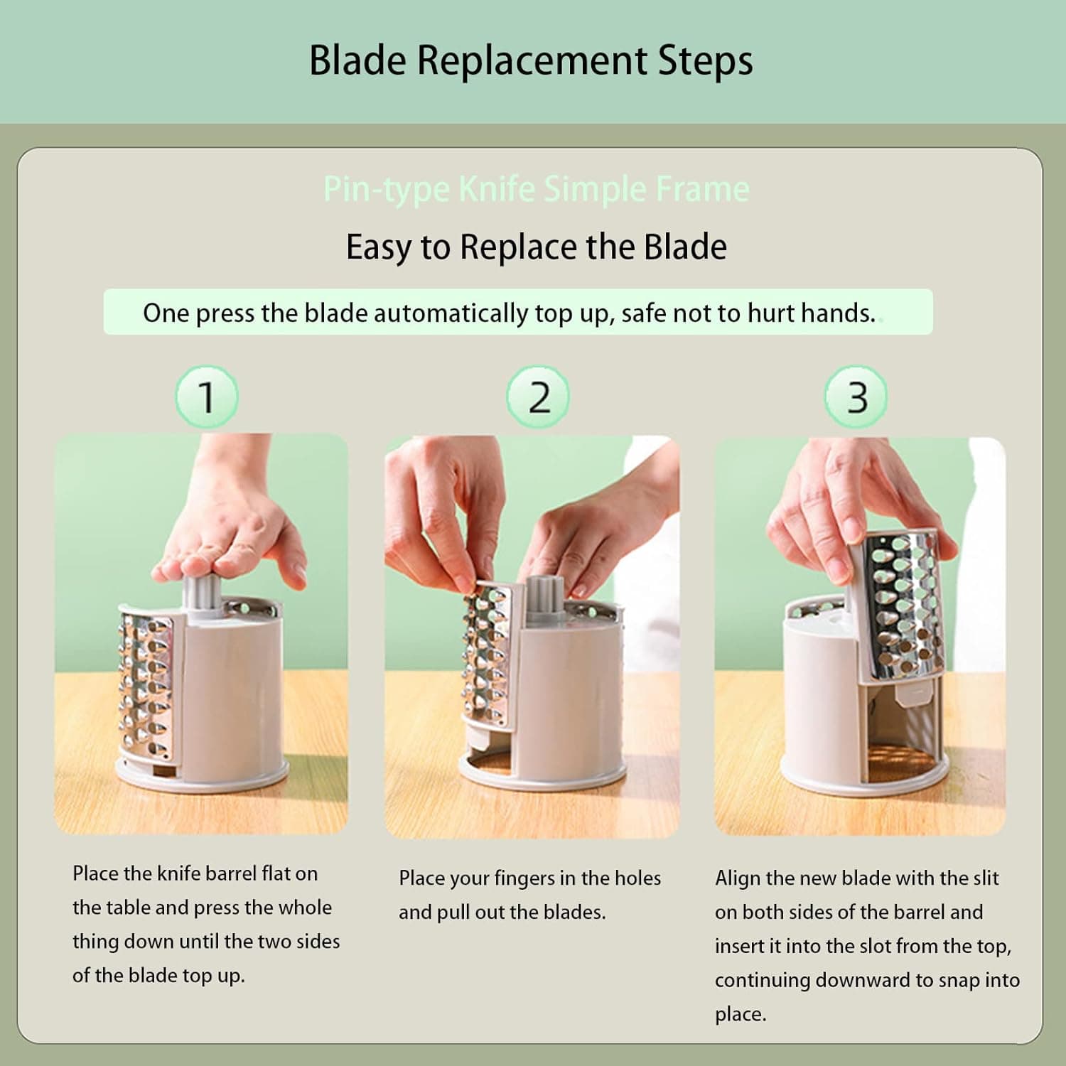 1 PCS Hand Crank Vegetable Cutter Chopper Vegetable Cutter Hand Crank Vegetable cutter Multifunctional Vegetable Cutter Hand-operated Vegetable Cutter Slicer Kitchen Potato Shredder Cutter thumbnail 6