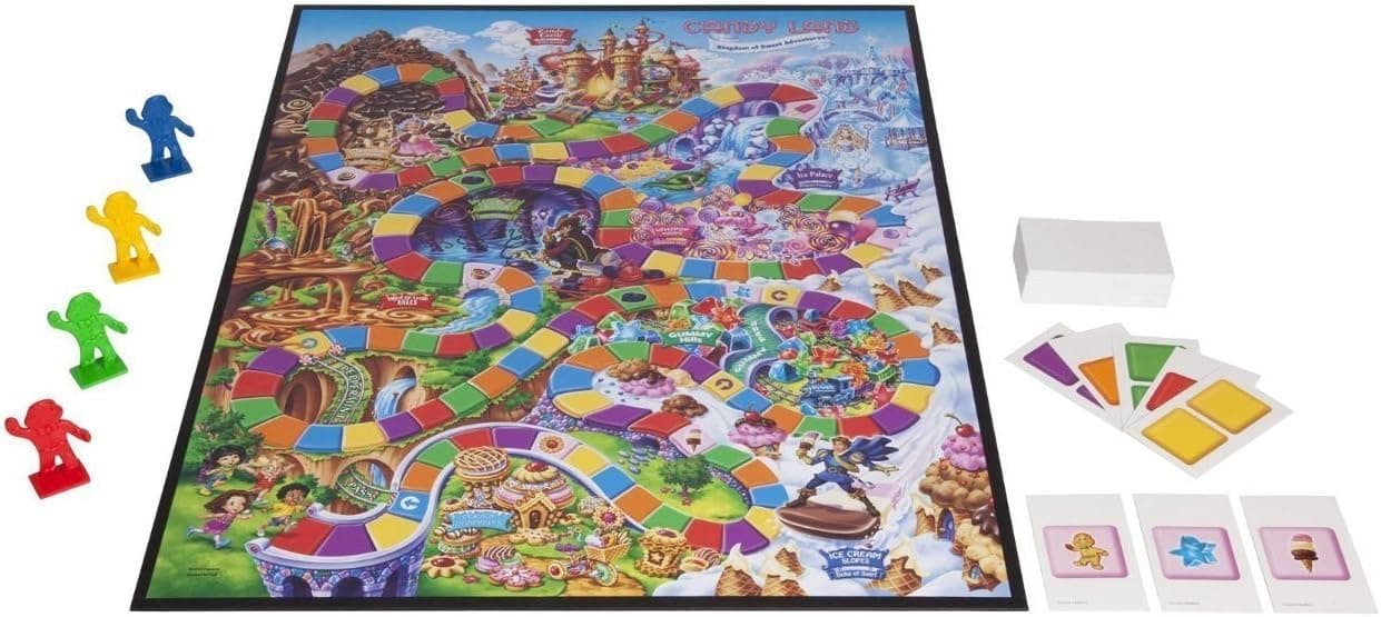 Hasbro Gaming Candy Land Kingdom of Sweet Adventures Board Game for Kids, Ages 3 & Up (Amazon Exclusive) thumbnail 2
