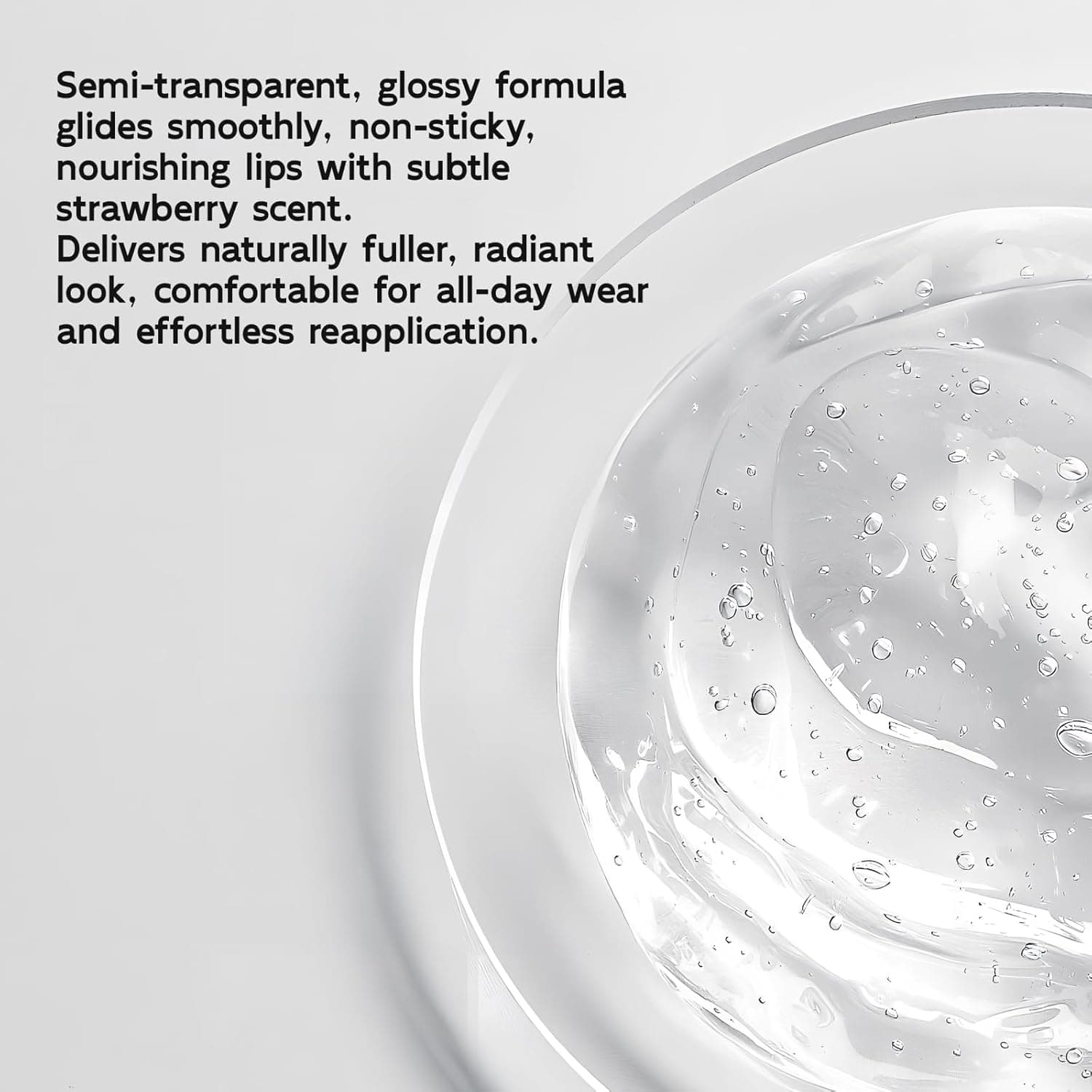 YouthVibe Hydrating Lip Primer & Plumper Gloss - 5% Volufiline™, Squalane, Shea Butter, Collagen, Peptide & PDRN - Moisturizing Lip Care for Smoother, Softer Lips thumbnail 8