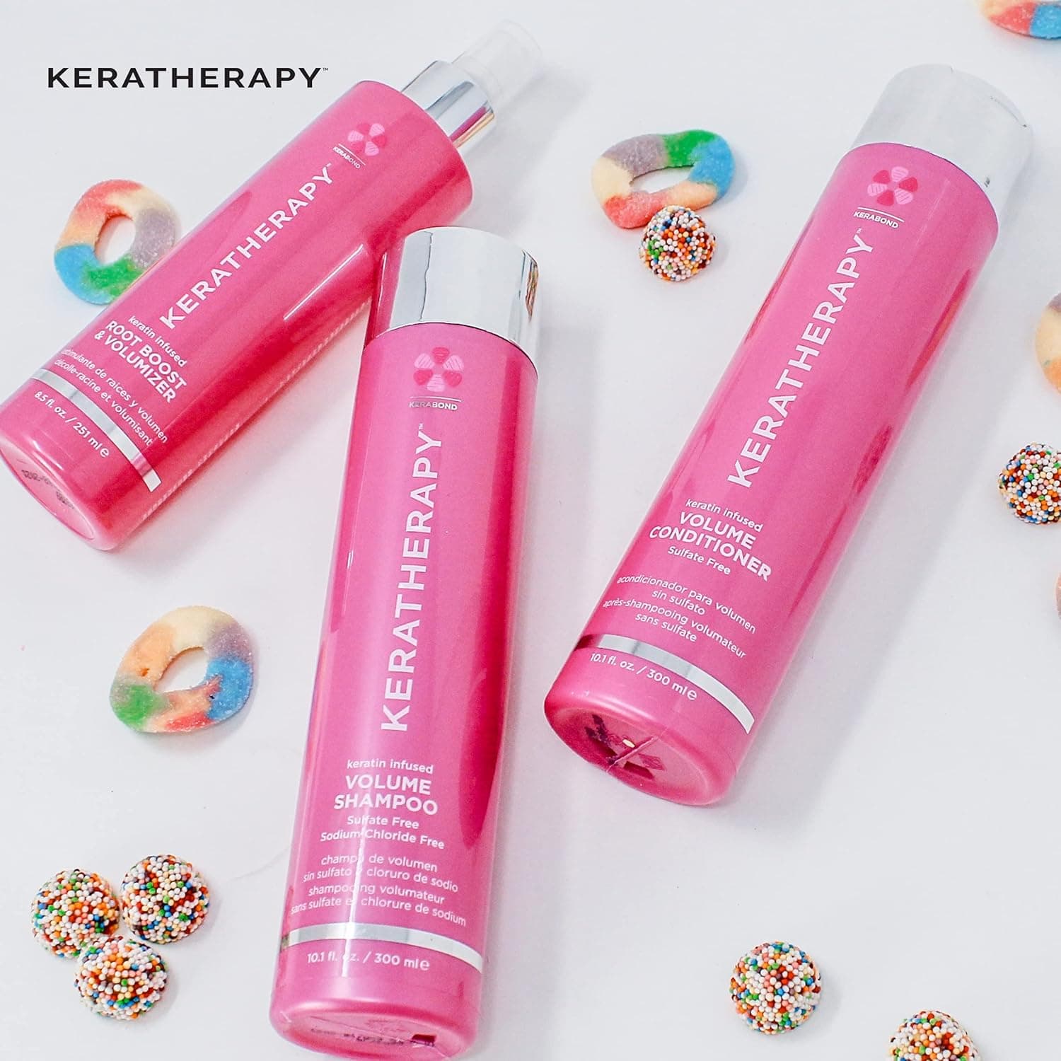 Keratherapy Keratin Infused Volume Conditioner, 10.1 fl. oz., 300 ml - Thin Hair Conditioner for Volume & Thickening - With Hemp Seed Oil, Indian Laurel Extract, Sea Kelp & Hydrolyzed Silk thumbnail 7