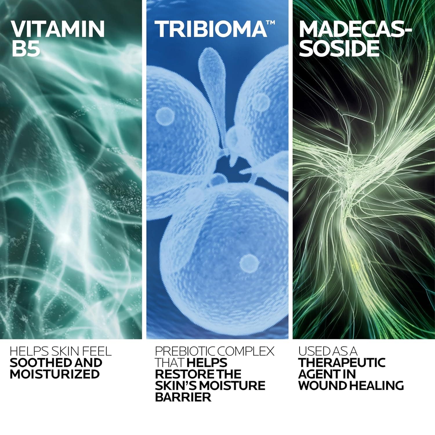 La Roche-Posay Cicaplast Balm B5, Healing Ointment and Soothing Therapeutic Multi Purpose Cream for Dry & Irritated Skin, Body and Hand Balm, Baby Safe, Fragrance Free thumbnail 3