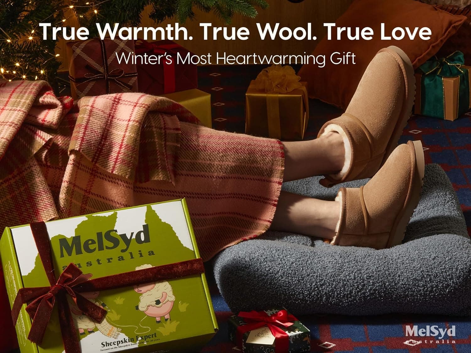 Mel&Syd 100% Australian Sheepskin Mini Boots with Arch Support Options - Warm Down to -22°F (-30°C) Thermal Ankle Booties - Waterproof Suede & Breathable Winter Shoes for Urban Commute & Office Wear thumbnail 7