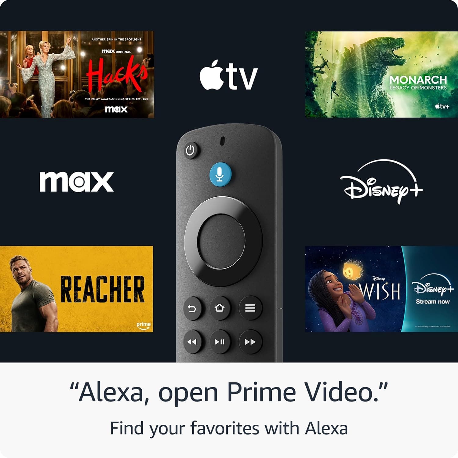 Amazon Fire TV Stick HD (newest model), free and live TV, Alexa Voice Remote, smart home controls, HD streaming thumbnail 5