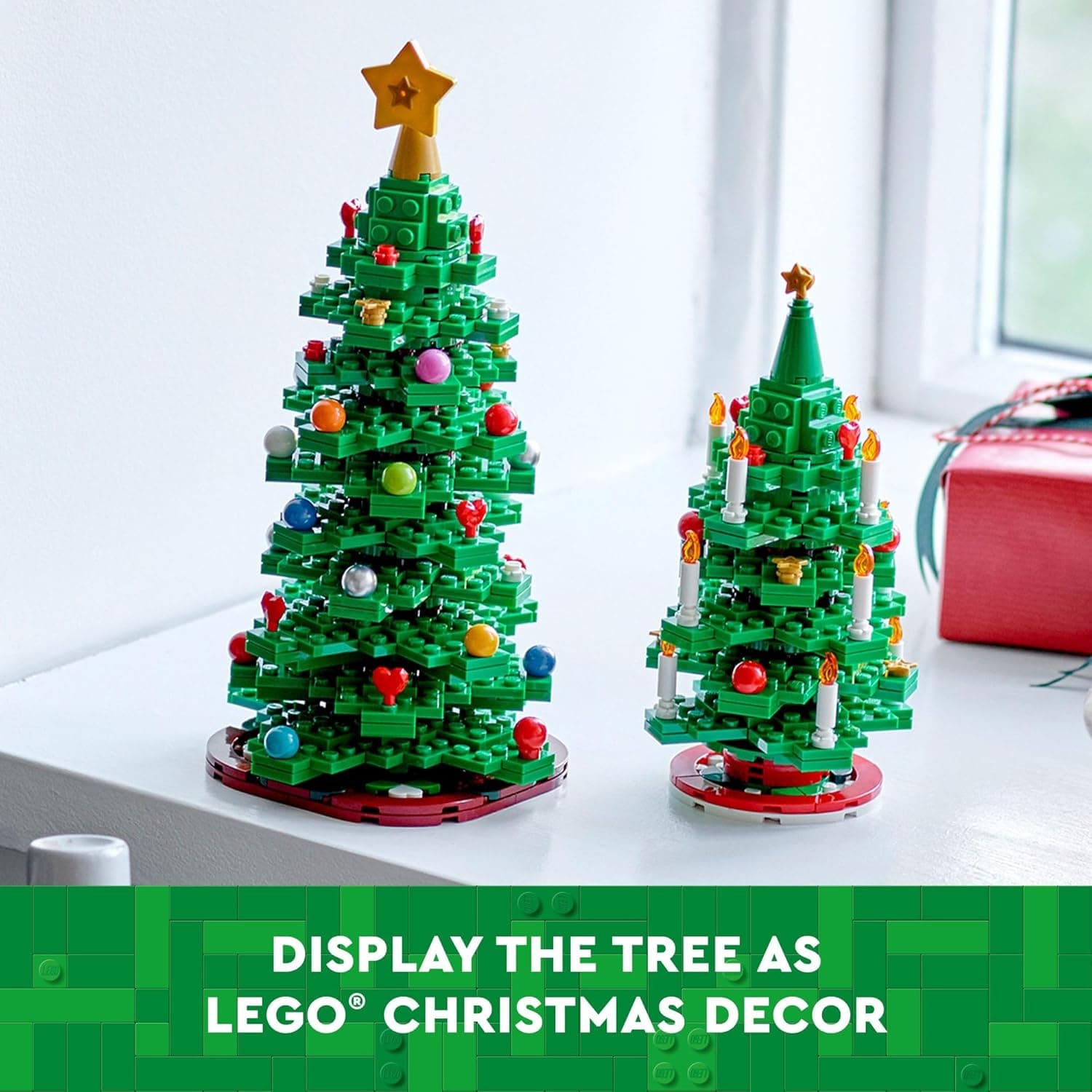 LEGO Christmas Tree - Building Toys for Kids, Boys & Girls, Ages 12+ - Mini Christmas Tree Decorations for Tabletop & Home - Gifts for Boys & Girls - 40573 thumbnail 6