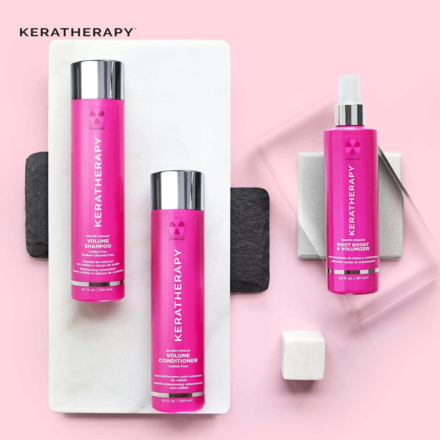 Keratherapy Keratin Infused Volume Conditioner, 10.1 fl. oz., 300 ml - Thin Hair Conditioner for Volume & Thickening - With Hemp Seed Oil, Indian Laurel Extract, Sea Kelp & Hydrolyzed Silk thumbnail 8