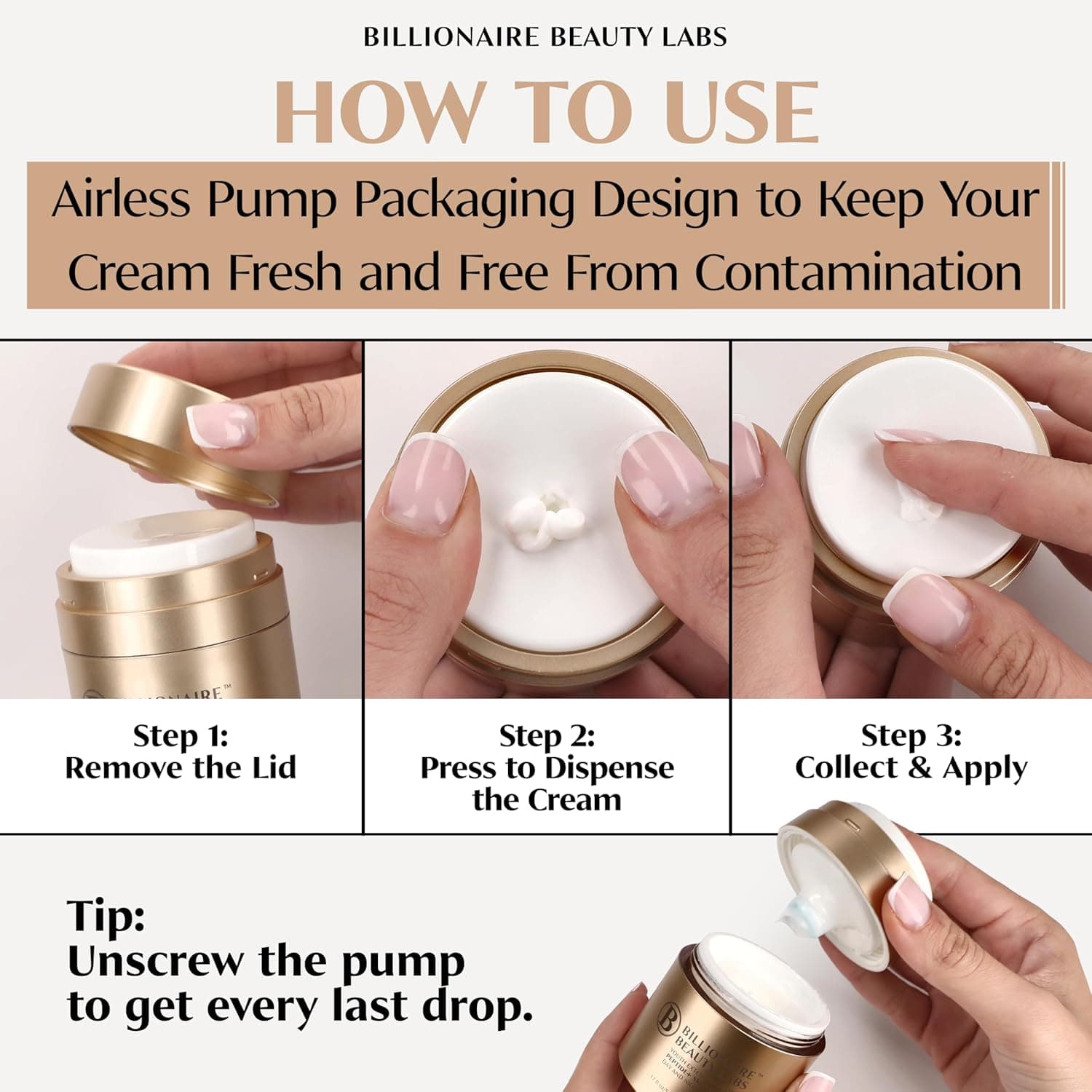 Collagen Booster Peptide Face Cream w Hyaluronic Acid – Peptide Face Moisturizer for Women, Hydrating, Non-Greasy, for Firming, Smoothing, Younger-Looking Skin, Fragrance-Free thumbnail 6