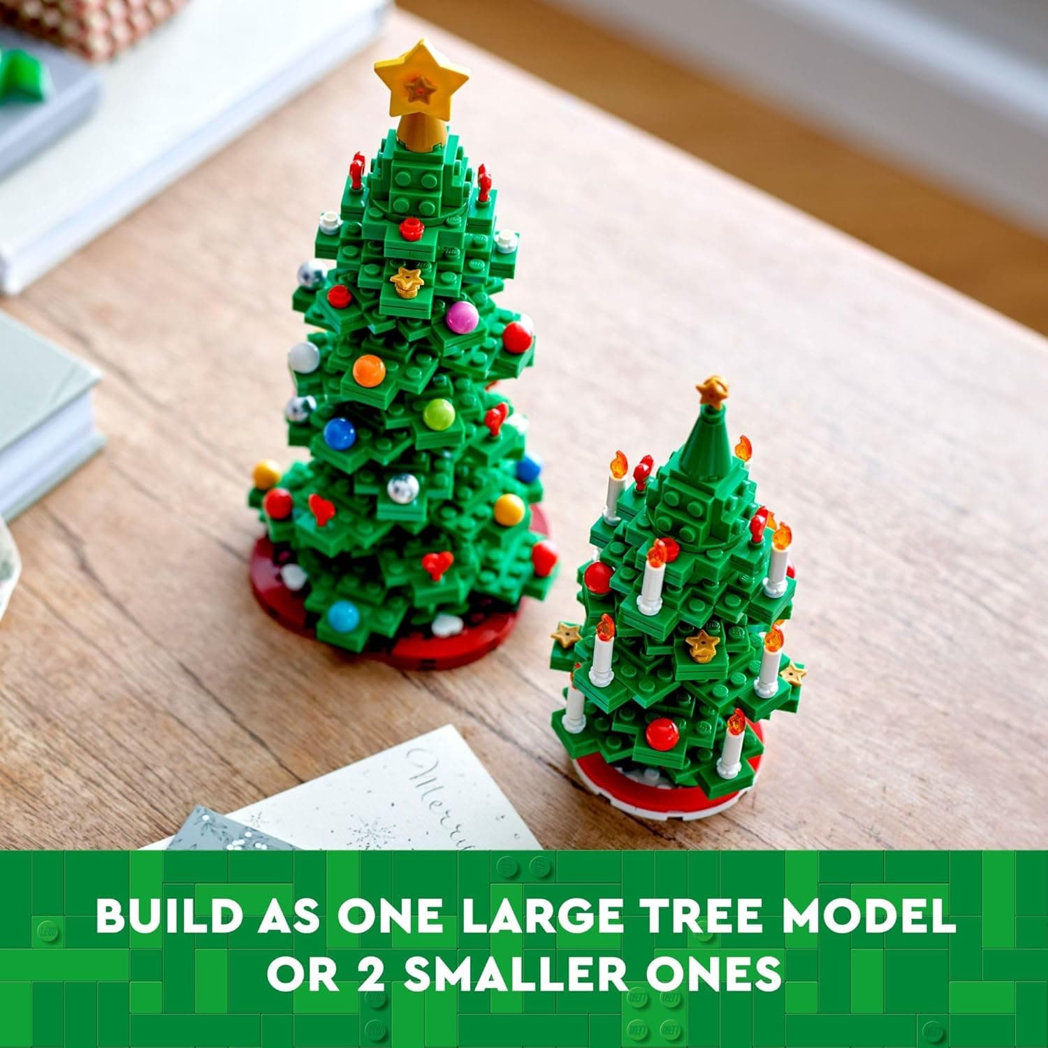 LEGO Christmas Tree - Building Toys for Kids, Boys & Girls, Ages 12+ - Mini Christmas Tree Decorations for Tabletop & Home - Gifts for Boys & Girls - 40573 thumbnail 3