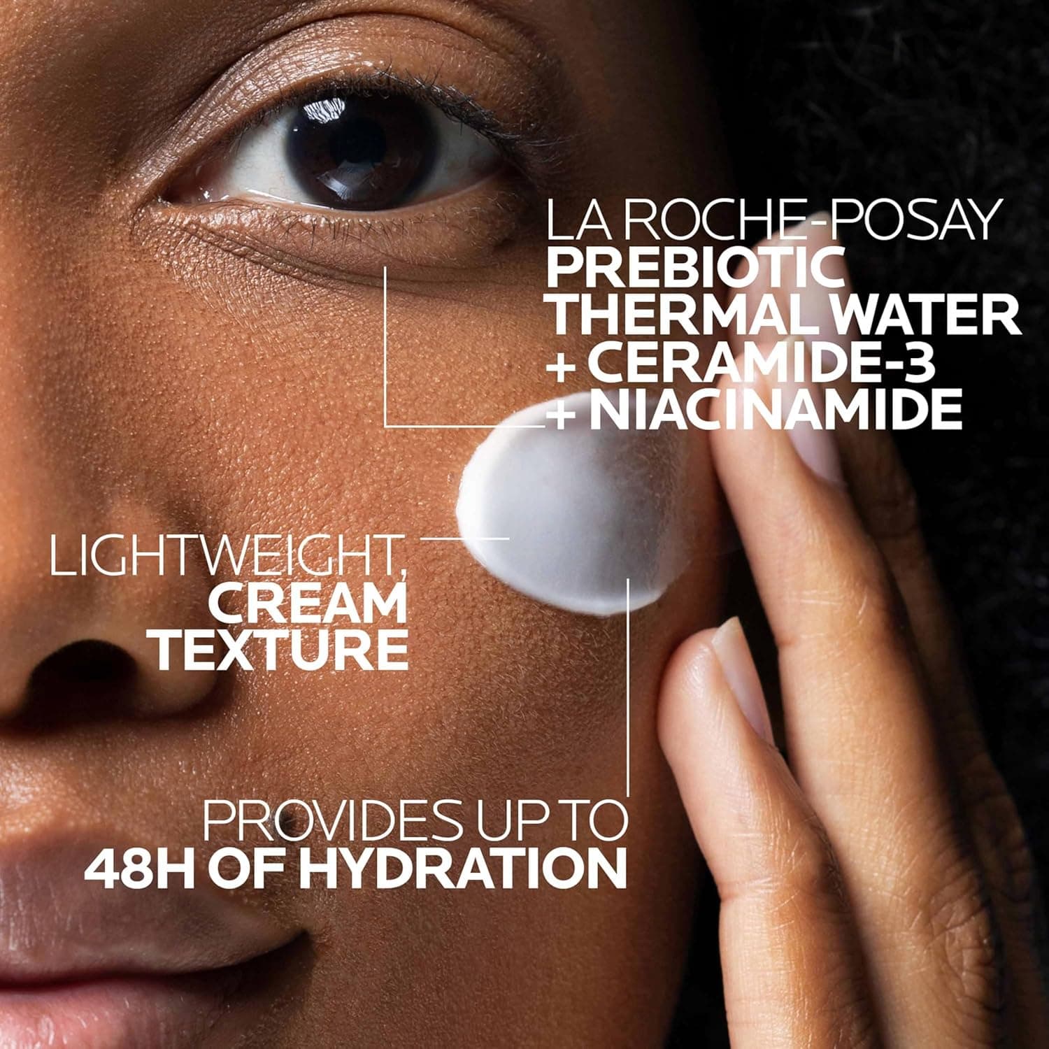 La Roche-Posay Toleriane Double Repair Face Moisturizer, Daily Moisturizer Face Cream with Ceramide & Niacinamide for All Skin Types, Immediate Comfort & Long Lasting Hydration, Fragrance Free thumbnail 3